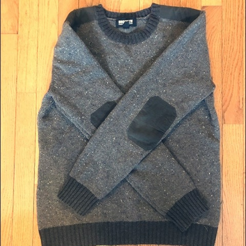 Men's Brooklyn Industries Brown Sweater, Size S